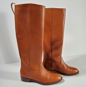 J.Crew Leather Tall Riding Boots sz 6